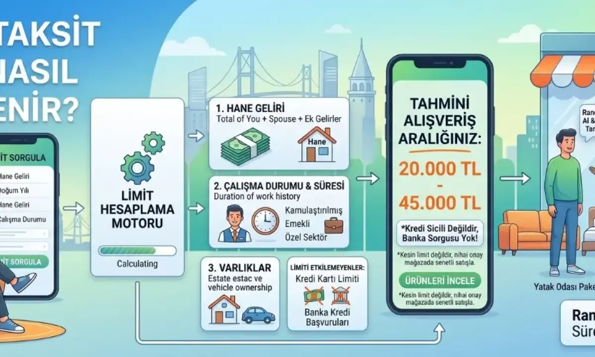 Elden Taksit Limiti Nasıl Belirlenir?