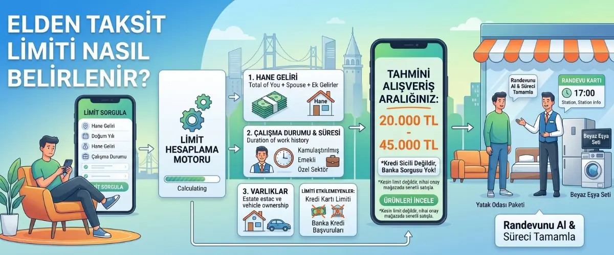 Elden Taksit Limiti Nasıl Belirlenir?