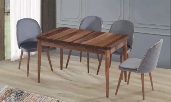 Kütük Kaşıklı Masa Takımı 13
