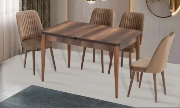Kütük Kaşıklı Masa Takımı 7