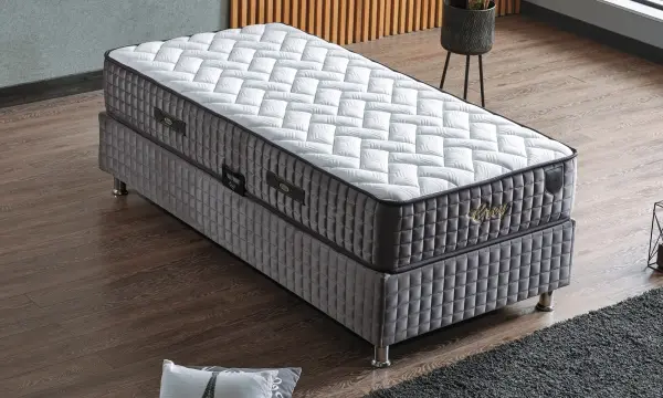 Grey Tek Kişilik Yatak Seti