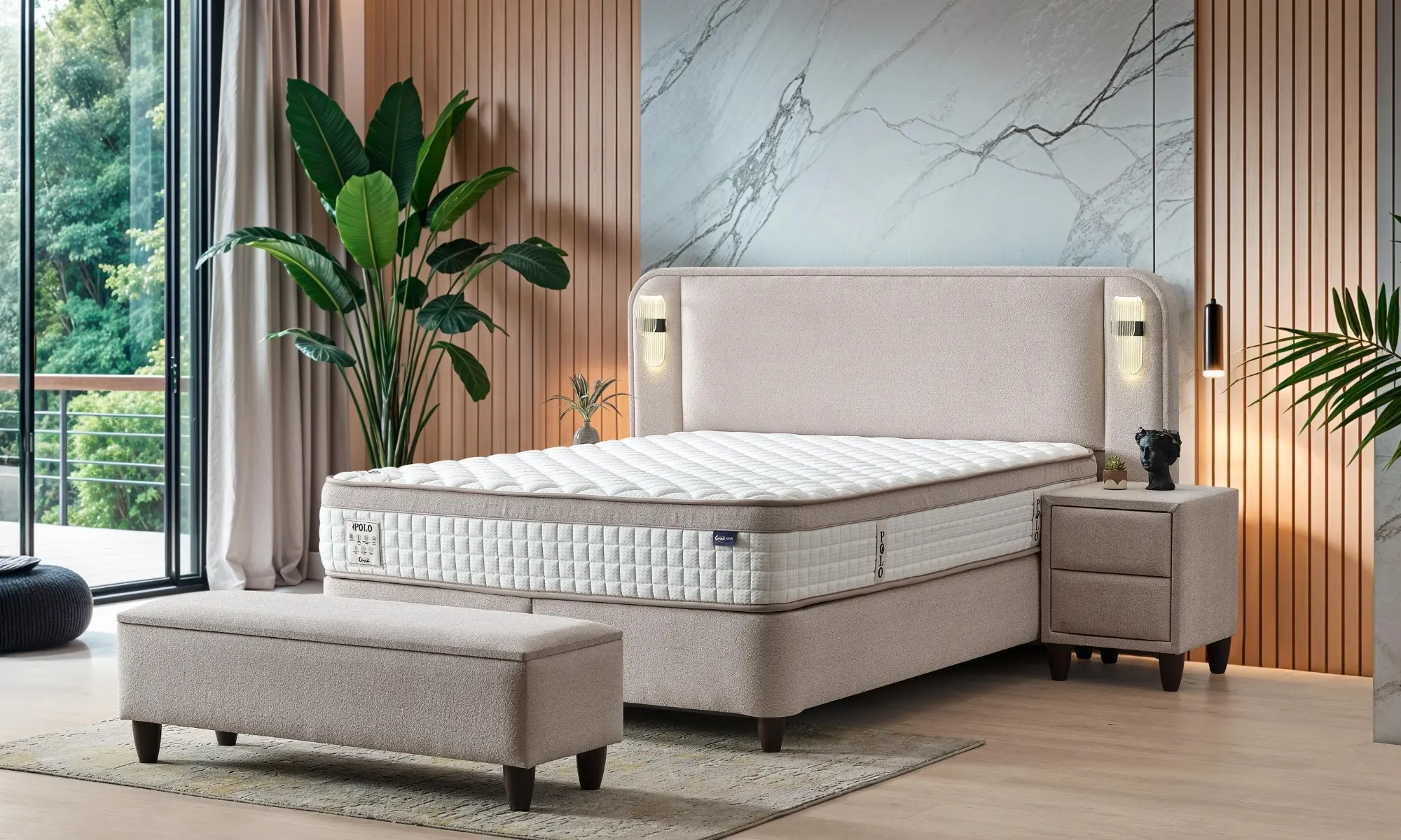 Polo Çift Kişilik Yatak Seti