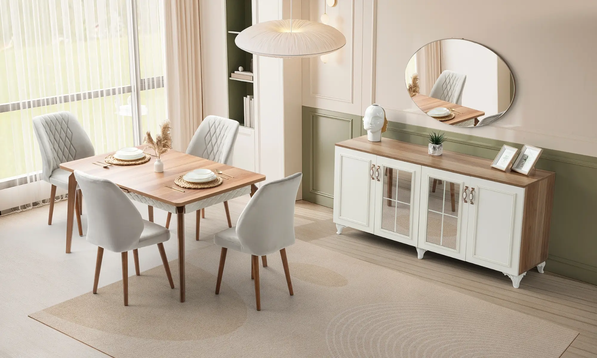 Çınar Yemek Odası Takımı