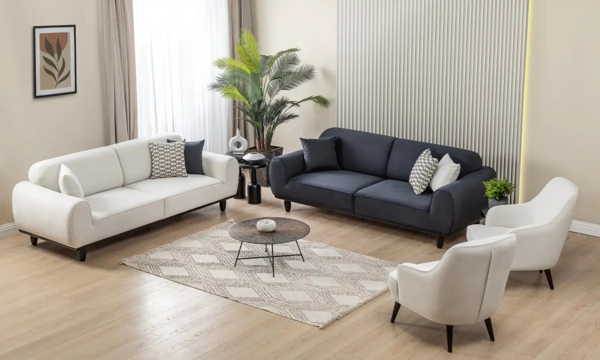 Bornova Naturel Koltuk Takımı