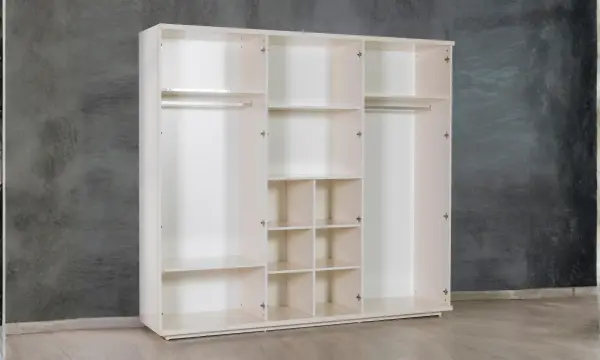 Moderna Beyaz Yatak Odası