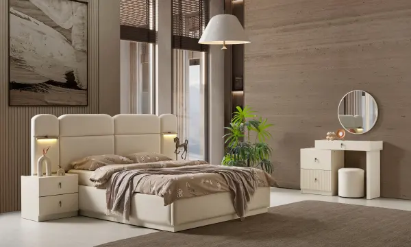 Roza Yatak Odası